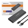 Obudowa/kieszeń Qoltec do dysków M.2 SSD | NVME | PCI-E | USB-C