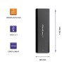 Obudowa/kieszeń Qoltec do dysków M.2 SSD | NVME | PCI-E | USB-C