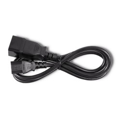 Kabel zasilający Qoltec IEC C20/C13 | 3x1.5mm2 | 1.2m