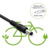 Ładowarka Qoltec do roweru skutera elektrycznego 36V | 42V | 4A | 5.5*2.1 +kabel zasilający