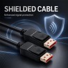 Kabel DisplayPort Qoltec M/M v2.1 | 54G | 3m