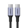 Kabel USB-C - USB-C Ugreen US316 90120 100W 3m - szary