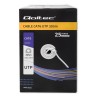 Kabel sieciowy Qoltec skrętka UTP | CAT6 | 305m | PCV szary