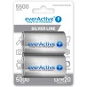 Akumulatorki D/R20 everActive Silver Line 5500 mAh 2 sztuki