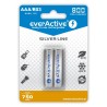 Akumulatorki AAA/R03 everActive Silver Line 800 mAh 2 sztuki