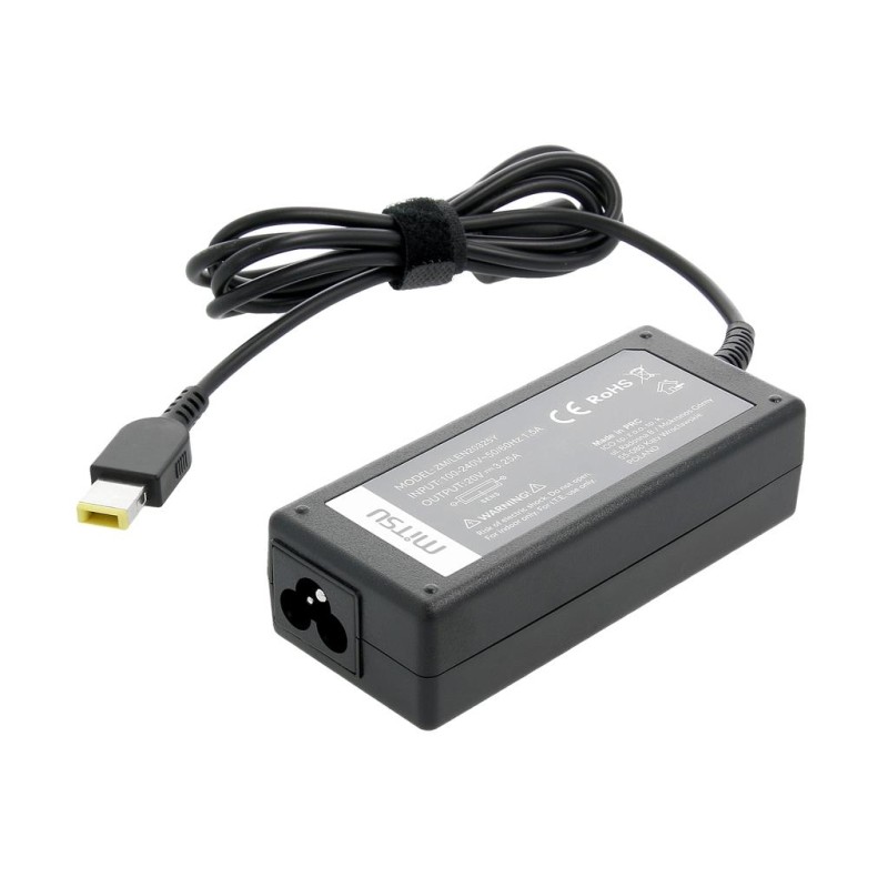 Zasilacz sieciowy Mitsu 20V 3.25A (prostokątny 11.0x4.5 pin - Yoga) 65W do notebooka Lenovo