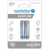 Akumulatorki AAA/R03 everActive Silver Line 800 mAh 2 sztuki