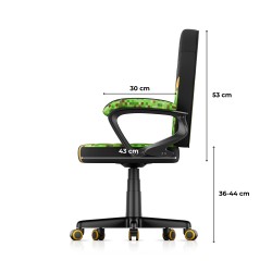 Fotel gamingowy dla dziecka Huzaro Ranger 1.0 Pixel Mesh