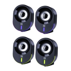 Głośniki Defender SOLAR 8 2.0 10W Bluetooth USB podświetlenie RGB