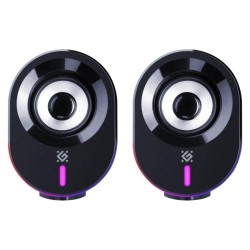 Głośniki Defender SOLAR 8 2.0 10W Bluetooth USB podświetlenie RGB