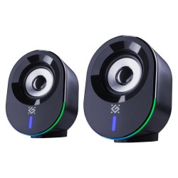 Głośniki Defender SOLAR 8 2.0 10W Bluetooth USB podświetlenie RGB