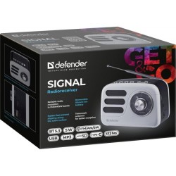 Głośnik Defender SIGNAL Radio Bluetooth 5W MP3/FM/SD/USB antena