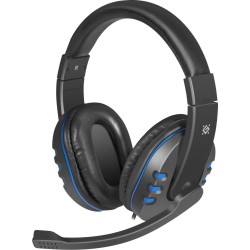 Słuchawki z mikrofonem Defender WARHEAD G-160 Gaming czarno-niebieskie + GRA