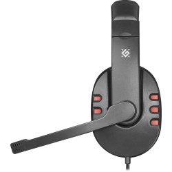 Słuchawki z mikrofonem Defender WARHEAD G-160 Gaming czarno-czerwone + GRA