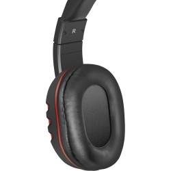Słuchawki z mikrofonem Defender WARHEAD G-160 Gaming czarno-czerwone + GRA