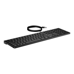 Klawiatura przewodowa HP 320K Wired Keyboard czarna