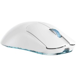 Mysz bezprzewodowa Defender FAME GM-516 optyczna 10000dpi 2.4 GHz + Bluetooth biała AKUMULATOR 5 przycisków Gaming