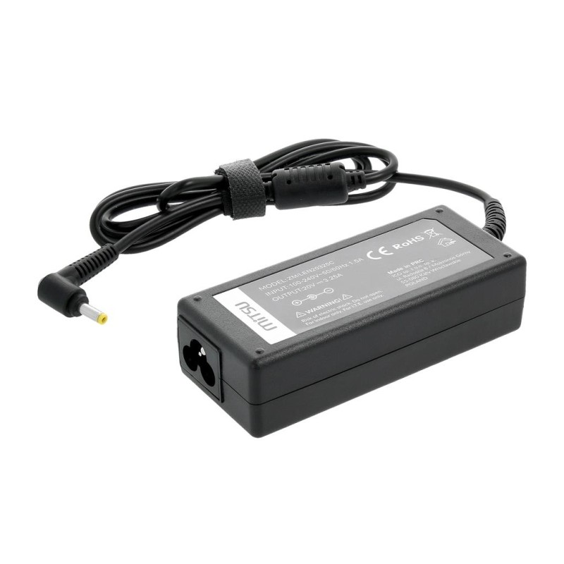 Zasilacz sieciowy Mitsu 20V 3.25A (4.0x1.7) 65W do notebooka Lenovo
