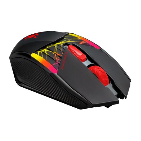 Mysz bezprzewodowa Defender HORRODINE GM-237 optyczna 3200dpi czarna RGB AKUMULATOR 6 przycisków Gaming