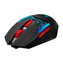 Mysz bezprzewodowa Defender HORRODINE GM-237 optyczna 3200dpi czarna RGB AKUMULATOR 6 przycisków Gaming