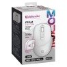 Mysz bezprzewodowa Defender FEAM MM-296 optyczna bezklikowa silent 1600dpi biała