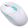 Mysz bezprzewodowa Defender NITTA MM-307 optyczna 1600dpi 2.4 GHz + Bluetooth biała AKUMULATOR