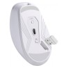 Mysz bezprzewodowa Defender NITTA MM-307 optyczna 1600dpi 2.4 GHz + Bluetooth biała AKUMULATOR