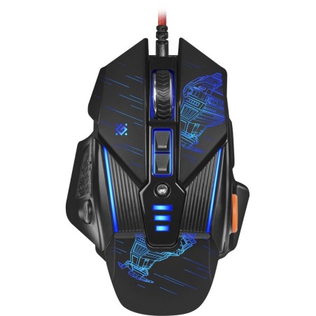Mysz przewodowa Defender STARX GM-390L 3200dpi Gaming 8P + GRA