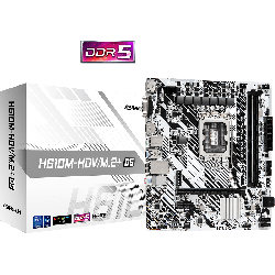 Płyta ASRock H610M-HDV/M.2+ D5 /H610/DDR5/SATA3/M.2/USB3.0/PCIe4.0/s.1700/mATX
