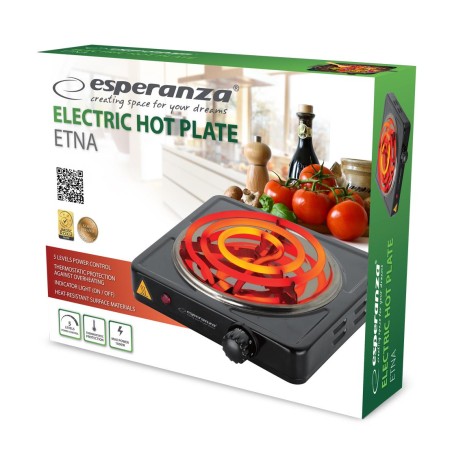 Kuchenka elektryczna Esperanza "Etna" EKH012K