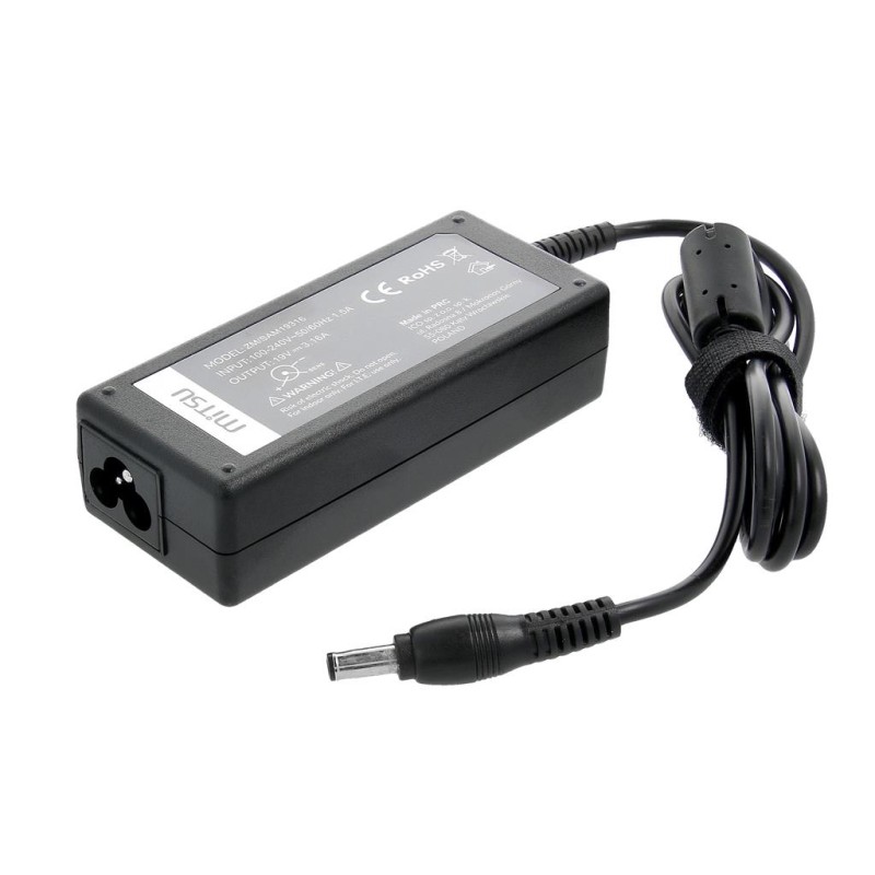 Zasilacz sieciowy Mitsu 19V 3.16A (5.5x3.0 pin) 60W do notebooka Samsung