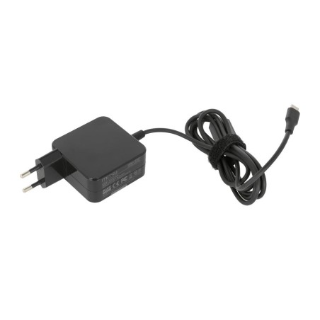 Zasilacz sieciowy Mitsu 45W USB-C, USBC, 5-20V, 2-3A (black) do notebooka