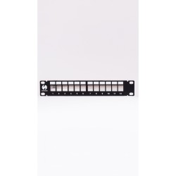Patch panel keystone 10" 12-porty, UTP Netrack
