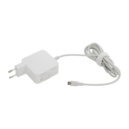 Zasilacz sieciowy Mitsu 45W USB-C, USBC, 5-20V, 2-3A (white) do notebooka