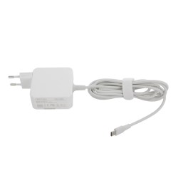 Zasilacz sieciowy Mitsu 45W USB-C, USBC, 5-20V, 2-3A (white) do notebooka