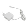 Zasilacz sieciowy Mitsu 45W USB-C, USBC, 5-20V, 2-3A (white) do notebooka
