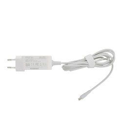 Zasilacz sieciowy Mitsu 45W USB-C, USBC, 5-20V, 2-3A (white) do notebooka
