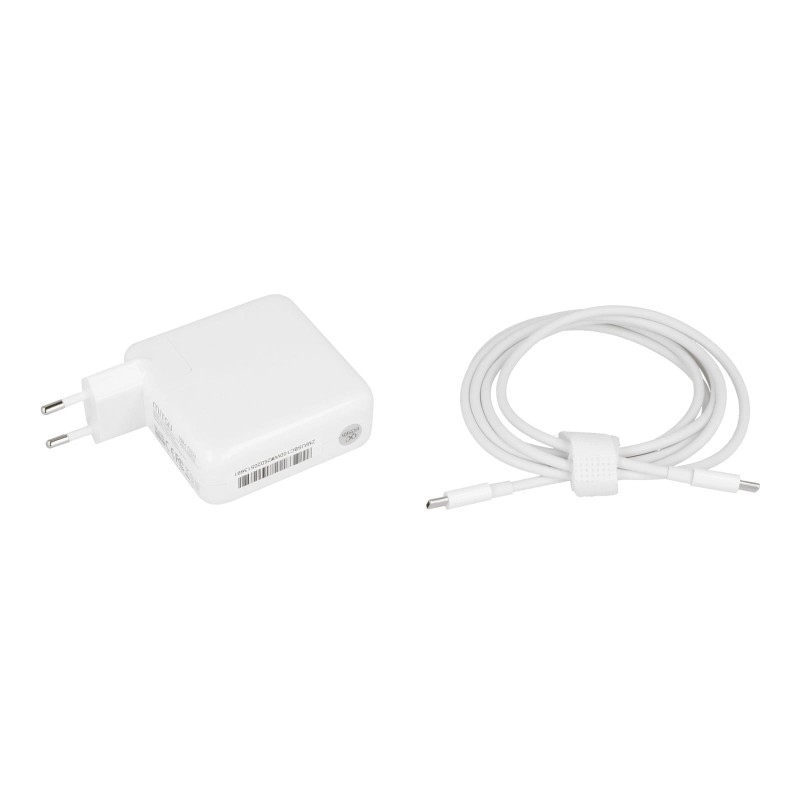 Zasilacz sieciowy Mitsu 100W USB-C, USBC, 5-20V, 3-5A (white) do notebooka
