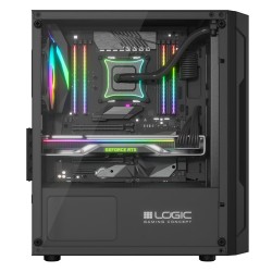 Obudowa LOGIC ARAMIS ARGB mATX/mITX Mini USB 3.0 Black bez zasilacza