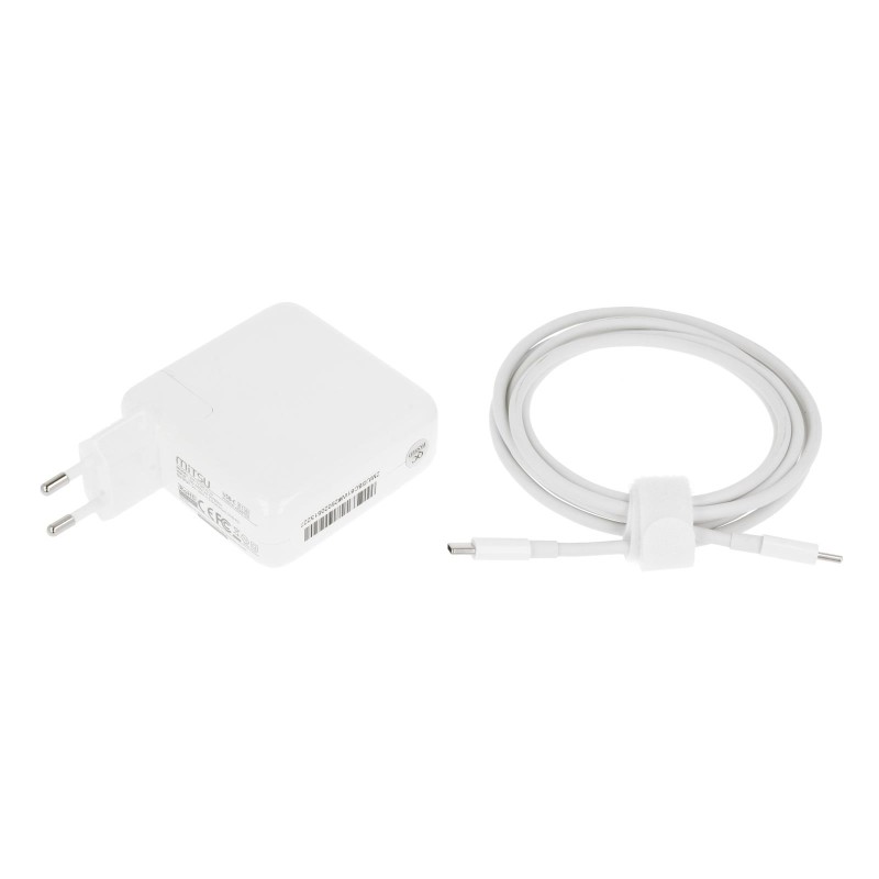 Zasilacz sieciowy Mitsu 61W USB-C, USBC, 5-20.3V, 3A (white) do notebooka