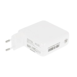Zasilacz sieciowy Mitsu 61W USB-C, USBC, 5-20.3V, 3A (white) do notebooka