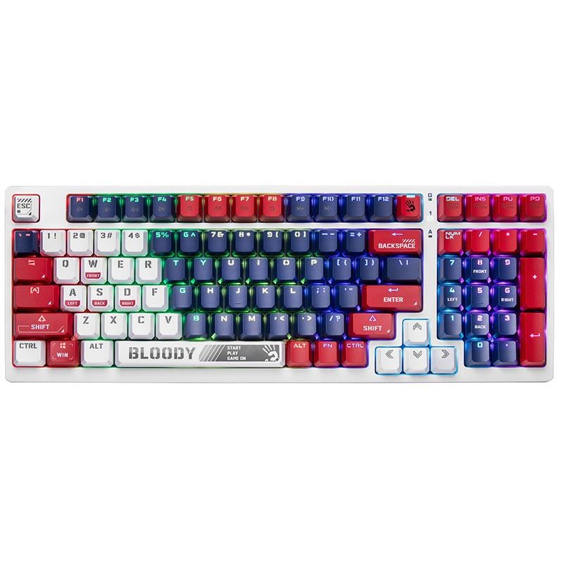 Klawiatura przewodowa A4Tech Bloody S98 Sport Navy mechaniczna