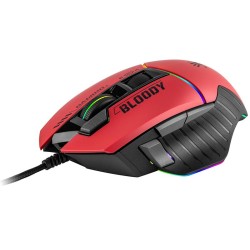 Mysz przewodowa A4Tech Bloody W95Max USB Sport Red