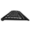 Klawiatura przewodowa Tracer Ofis PRO White lightening USB czarna