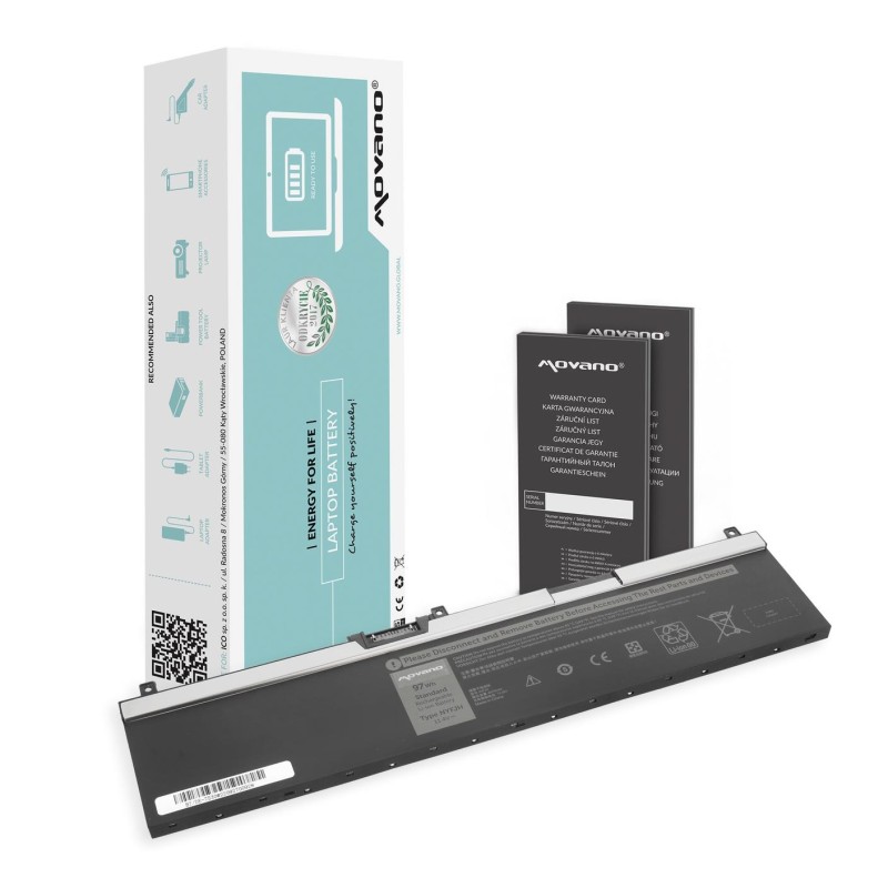 Bateria Movano do notebooka Dell Precision 7530, 7540, 7740, NYFJH (11.4V) (8500 mAh)