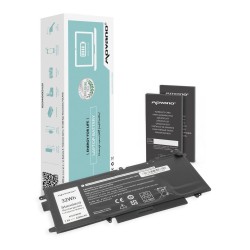 Bateria Movano do notebooka Dell Latitude E5289, 7390 2-in-1, K5XWW (7.4V-7.6V) (4200 mAh)