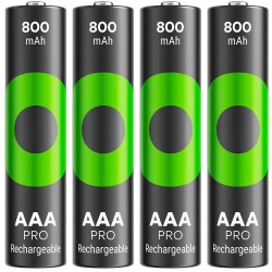 Akumulatorki AAA/R03 GP ReCyko Ni-MH 800mAh - 4 sztuki