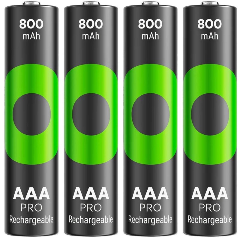 Akumulatorki AAA/R03 GP ReCyko Ni-MH 800mAh - 4 sztuki