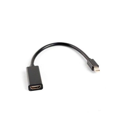 Kabel adapter Lanberg AD-0005-BK mini Displayport (M) - HDMI (F) czarny