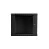 Szafa instalacyjna Rack wisząca 19" 9U 600x450 czarna Lanberg (flat pack)